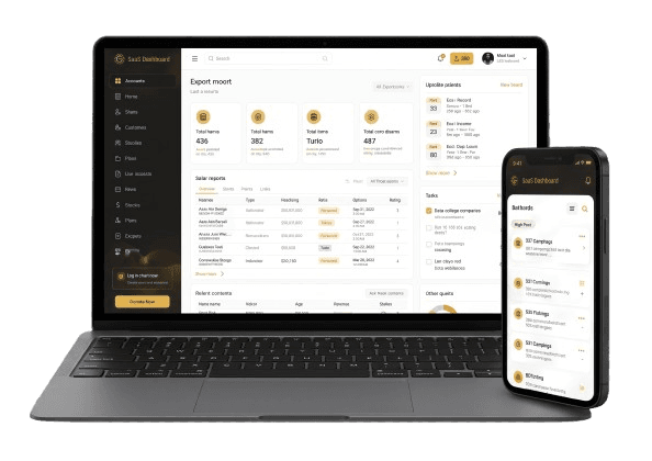 TechnoLaw-G dashboard preview on laptop and mobile
